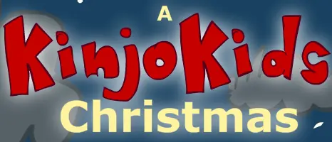 A Kinjo Kids Christmas logo