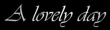 A lovely day logo