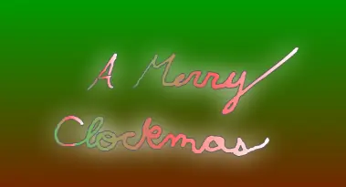 A Merry Clockmas logo