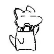 a to stupid animation XD logo