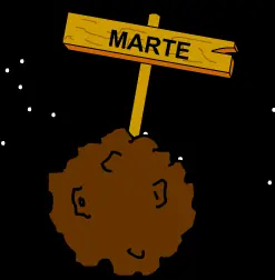 A verdade sobre Marte logo