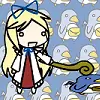 A version of Ievan Polkka starring Flonne! With a prinny! logo