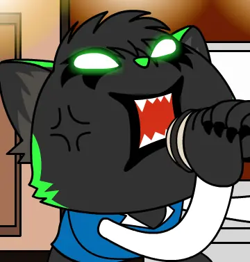 Aggretsuko - Fictivefox logo