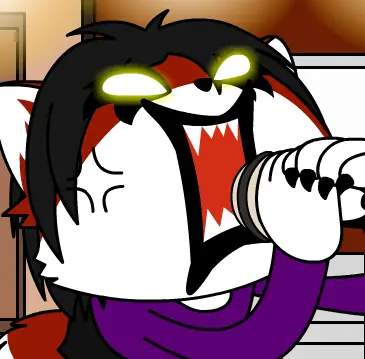 Aggretsuko - SamTheAngelFox logo