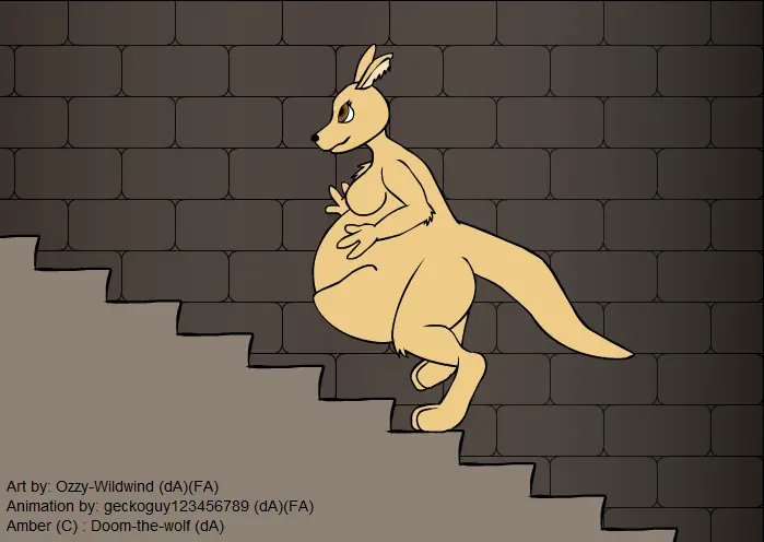 Amber - heavy stair climb logo