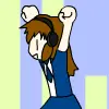 An edit of Alice from “Marisa Stole the Precious thing” logo