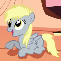 Animated Commission: NameLess and Filly Derpy logo