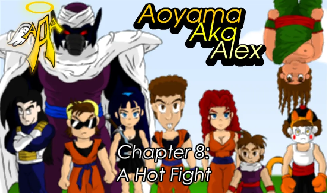 Aoyama Aka Alex - Chapter 8: A Hot Fight logo