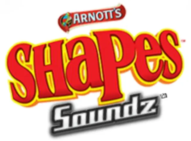 Arnott's Shapes Soundz Advertisement logo