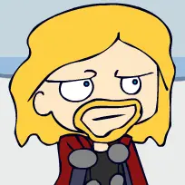 Avengers Flash: Thor in the North Pole logo