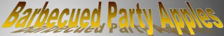 Barbecued Party Apples logo