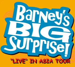 Barney's Big Surprise "Live" In Asia Tour Banner Ad logo