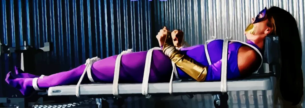 Batgirl Dies flame-Saw logo