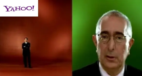Ben Stein & Al Franken Yahoo Ad (United States) logo
