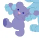 Blue's "I Took My First Steps" E-Card logo