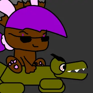 Bunny Croc Alligator logo