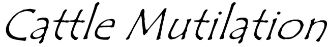 Cattle Mutilation logo