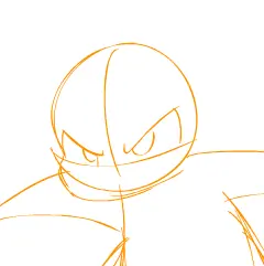 Charmander Evolution :Line Art: logo