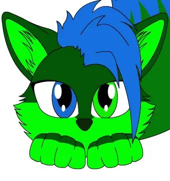 Chibi Wagging Tail - Emeraldsolstice logo