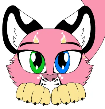 Chibi Wagging Tail - mortuest logo