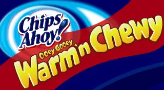 Chips Ahoy! Ooey Gooey Warm'n Chewy Screensaver logo