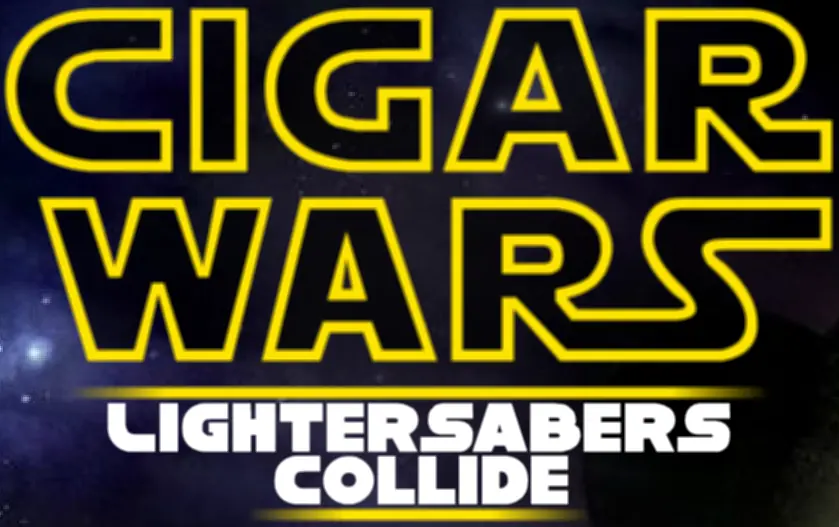 CIGAR WARS: Lightersabers Collide logo