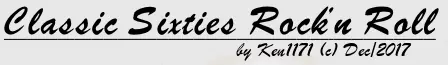Classic Sixties Rock'n Roll logo