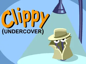Clippy Goes Undercover logo