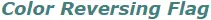 Color Reversing Flag logo