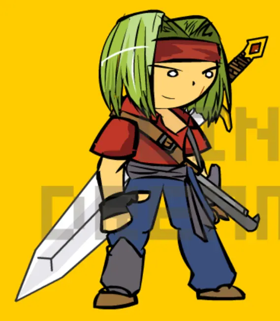 Commission sprites Link logo