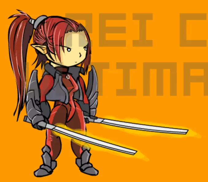 Commission sprites Rei logo