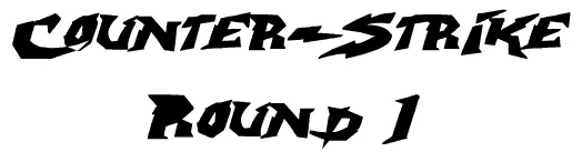 Counter-Strike Round 1 logo