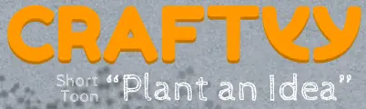 Craftyy - "Plant an Idea" logo
