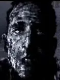 crowd of zombies are attacking logo