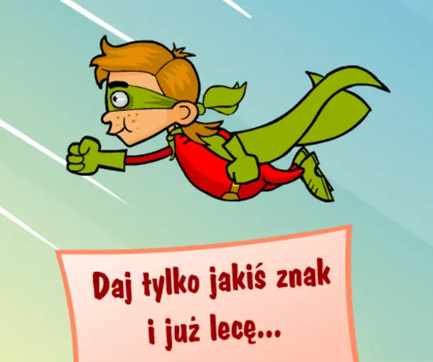 Daj tylko jakiś znak i już lecę... logo