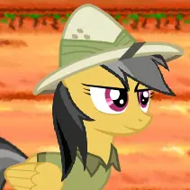 Daring Do and the City of Sandopolis logo