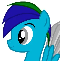 Dark Rainbow Fly XD logo