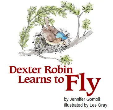 Dexter Robin Learns to Fly logo