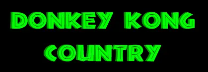 Donkey Kong Country logo