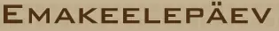 EmaKeelePäev logo