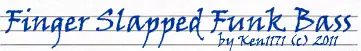 Finger Slapped Funk Bass logo