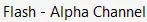 Flash - Alpha Channel logo
