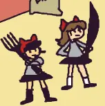fork and knife food fighters: the episode! part 2 logo