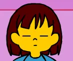 FRISK FORMALLY APOLOGIZES FOR THE NO MERCY RUN logo