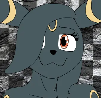 Fukkireta - Kelly Shadon the Umbreon logo