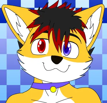 Fukkireta - Nanabikitsune and Ampy logo