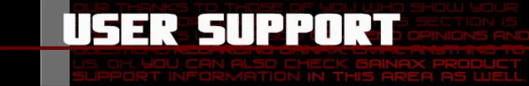 Gainax User Support logo