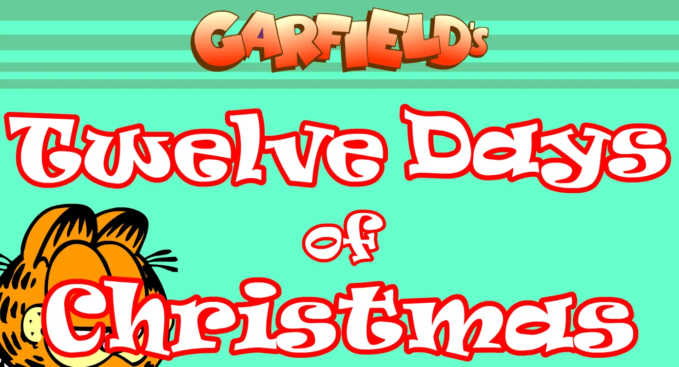 Garfield's Twelve Days of Christmas - day 8 logo