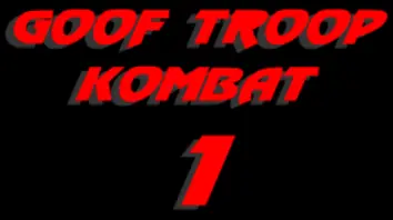 Goof Troop Kombat 1 logo