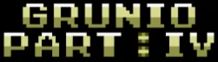 Grunio Part : IV logo